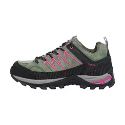 Кросівки CMP Women's Rigel Waterproof Shoes with Suede Upper 37 Green/Pink (1097-3Q13246-50ES 37) - мініатюра 3