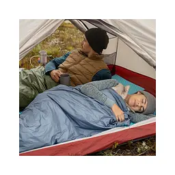 Спальний мішок Naturehike надлегкий Ultralight LW180 NH21MSD09 правий (15°C) p-p XL сіро-синій (6927595777978-R) - мініатюра 4