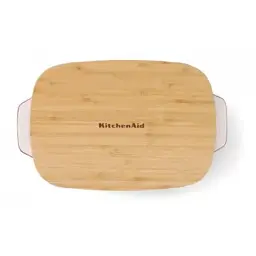 Форма для випікання KitchenAid з кришкою керамогранітна 3,8 л Червона (CC006108-001) - мініатюра 3