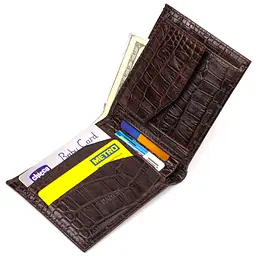 Чоловічий шкіряний гаманець Canpellini 11,5х9,5х2 см acs0025679 - мініатюра 3