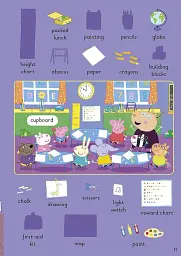 Peppa Pig. 1000 First Words. Sticker Book - мініатюра 5