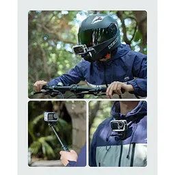 Рамка Telesin S6-FMS-13BL-TDJ для DJI Action 5 Pro/4/3 Grey - мініатюра 10