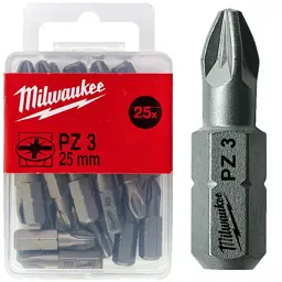 Набір біт Milwaukee PZ3, 25мм, 25шт (4932399591) - мініатюра 3