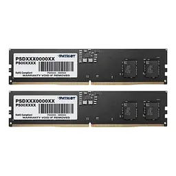 Пам'ять 16Gb x 2 (32Gb Kit) DDR5, 4800 MHz, , CL40 Patriot teh0028129