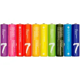 Батарейка ZMI Alkaline Battery ZI7 Rainbow AAA 10 шт. - мініатюра 2
