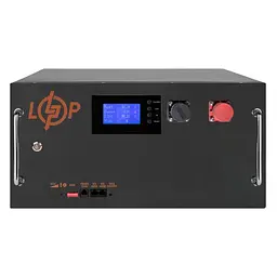 Аккумулятор LP LiFePO4 51,2V - 160 Ah (8192Wh) (BMS SP 150A/100А) RM RS485/CAN LCD BL