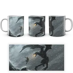 Кухоль GeekLand Skyrim SKR 02.02 330 мл білий - мініатюра 4