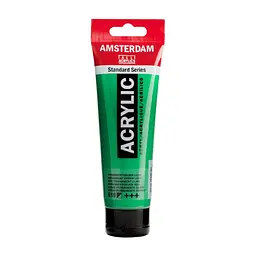 Фарба акрилова Amsterdam 618, Перм. зелений світлий 120 мл