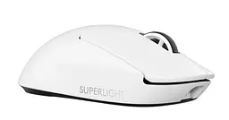 Миша бездротова Logitech G Pro X Superlight 2 Lightspeed Wireless (910-006638) біла - мініатюра 2