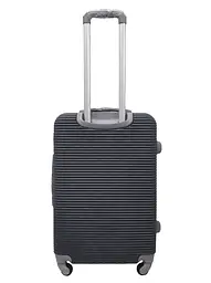 Валіза середня M ABS-пластик Milano bag 004 66×44×28,5см 75л Сірий - мініатюра 3
