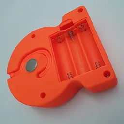 Ліхтар кемпінговий 3 режими COB, 8SMD(white), 5SMD(red) магніт та гак для підвіски 3хАА лампа 11см UKC 037-A помаранчевий - мініатюра 7