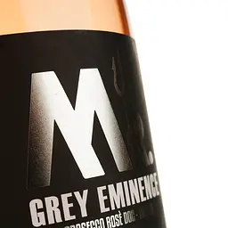 Ігристе вино Rock Wines Mr.Grey Eminence Prosecco Rose Brut DOC Millesimato Spumante, рожеве, брют, 0,75 л - мініатюра 3
