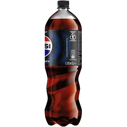 Напій безалкогольний Pepsi Black Free сильногазований 1.75 л - мініатюра 2