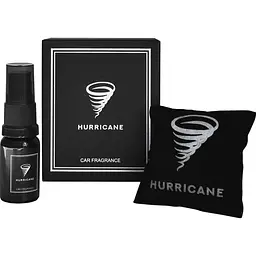 Автомобільне аромасаше Hurricane Black Standart [104125]