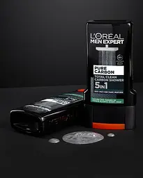 Гель для душа L'Oreal Paris Men Expert Total Clean 5 в 1 300 мл - мініатюра 4