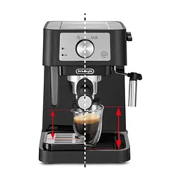 Ріжкова кавоварка еспресо DeLonghi EC260BK - мініатюра 5