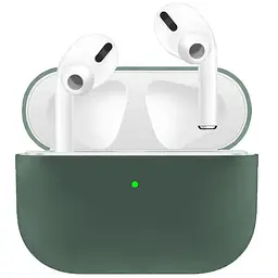 Чохол Silicone Case + Carbine для Apple AirPods Pro 2 Pine Green [74297] - мініатюра 2