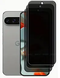 Захисне скло DK для Google Pixel 9 Pro XL Антишпигун Full Glue 020552 black 3 шт. - мініатюра 2