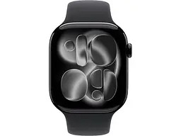 Смарт-годинник Apple Watch Series 11 GPS 42mm Jet Black Alu. Case w. Black S. Band - S/M (MEQT4) - мініатюра 2