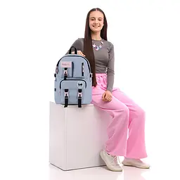 Рюкзак GoPack Education Teens 2500L сірий Сірий (GO26-2500L-1) - мініатюра 19