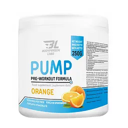 Передтренувальний комплекс Bodyperson Labs Pump, 250 грам - Апельсин