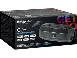 Портативна акустика Defender G36 Black (65036) - мініатюра 6
