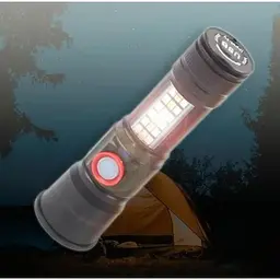 Ручний ліхтар RB-269 акумуляторний бічним світлом та зумом LED Р50+5SMD USB Zoom - мініатюра 8