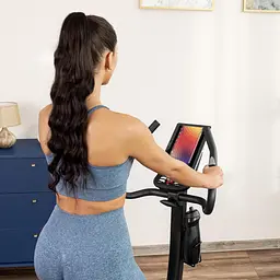 Велотренажер Gymtek XB4000 iConsole+ електромагнітний синій - мініатюра 5