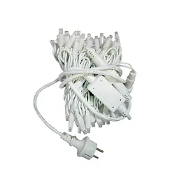 Світлодіодна новорічна гірлянда Line M-1, 11 м, 90 LED, різнокольорове світіння, 220V, для ялинки та вікна