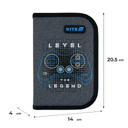 Пенал без наповнення Kite Level UP (K26-622-6) - мініатюра 6