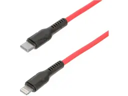 Кабель Hoco DX21 USB Type-C - Lightning 1м Red