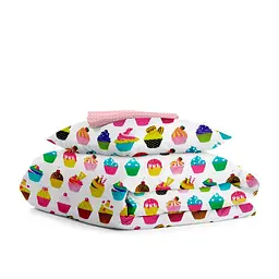 Дитяча постільна білизна в ліжечко PINK CAKES COSAS (4822055969776)