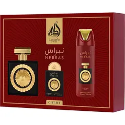 Набір Lattafa Perfumes Pride Nebras 100 мл 20 мл міні 200 мл дезодорант