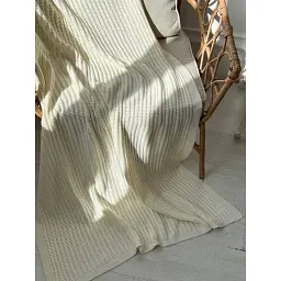 Плед Прованс Cotton молочний 120 х 200 см (039526) - мініатюра 8