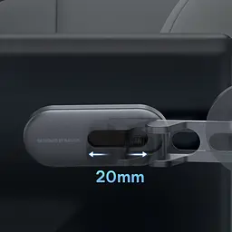 Магнітний MagSafe автотримач Baseus Designed For Tesla Car (C40151300S11) - мініатюра 5