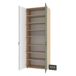 Шафа для одягу з полицями С-9.2 Дуб крафт/Камуфляж Idea - мініатюра 4