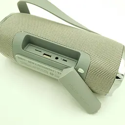 Бездротова акумуляторна колонка Bluetooth акустика FM MP3 AUX USB Hopestar H24 сірий - мініатюра 5