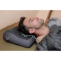 Подушка надувна Flextail Zero Pillow сіра - анатомічна - мініатюра 10