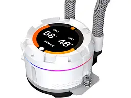 Водяне охолодження ID-COOLING Space LCD SL360 XE White - мініатюра 6