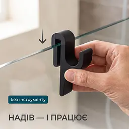 Гачок для рушника на душове скло - мініатюра 7