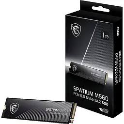 SSD накопичувач MSI Spatium M560 1TB (S78-440L0F0-P83) [152807] - мініатюра 5