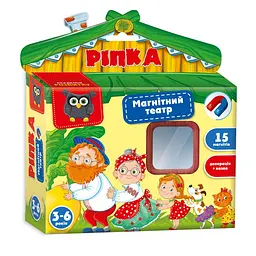 Гра настільна Vladi Toys магнітний театр Академія розвитку "Ріпка" VT3206-29 (укр)