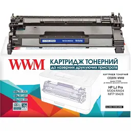 Картридж WWM HP LJ Pro M304/M404/MFP M428 CF259X Black 10K (CF259X-WWM)