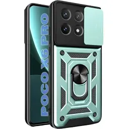 Чохол до мобільного телефона BeCover Military Poco X6 Pro Dark Green (711159)