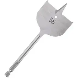Свердло по дереву Intertool пір'яне 55 x 150мм HEX