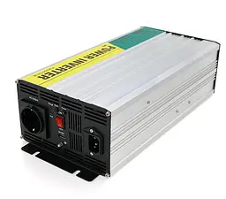 Інвертор напруги 12/220V Ritar RSCU1000, 1000Вт з правильною синусоїдою, вбудоване зарядне - мініатюра 2