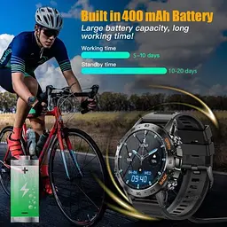 Розумний годинник Smart Delta K52 (2 ремінці) Чорний - мініатюра 6
