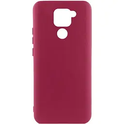 Чохол Ummi Silicone Cover Lakshmi AA для Xiaomi Redmi Note 9/Redmi 10X Бордовий/Marsala