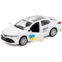 Масштабна модель автомобіля TechnoDrive Toyota Camry Uklon (білий) (250291) - мініатюра 8