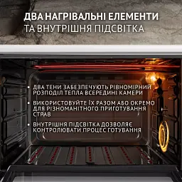 Електрична піч Perfelli SIERRA 37 WHITE - мініатюра 4